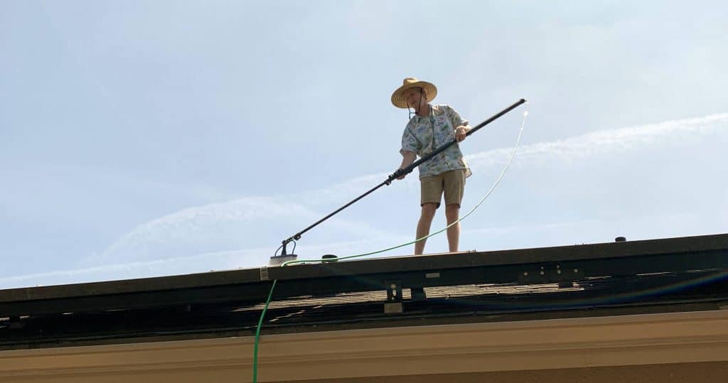 roof cleaning