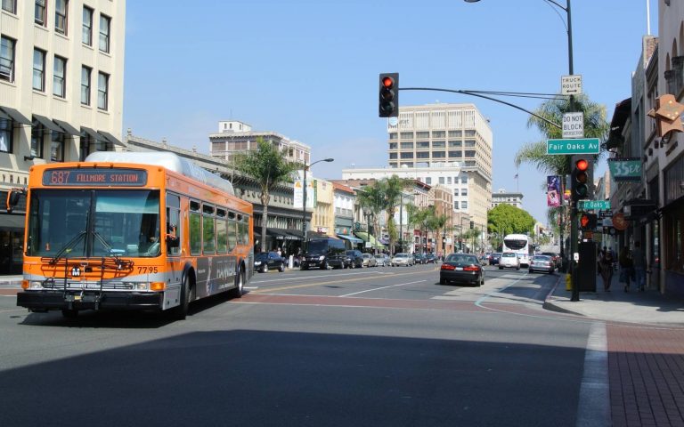 A view of Old Pasadena