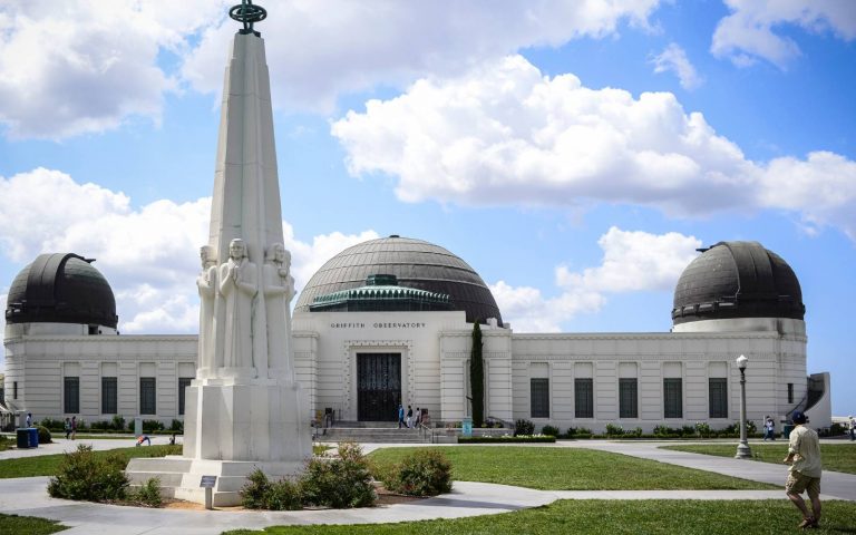 The Griffith Observatory in Los Angeles